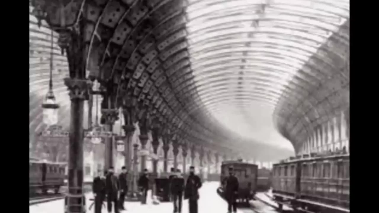 Train Stations Of Tartaria 1890 – The Forgotten Water-Powered Rail Network