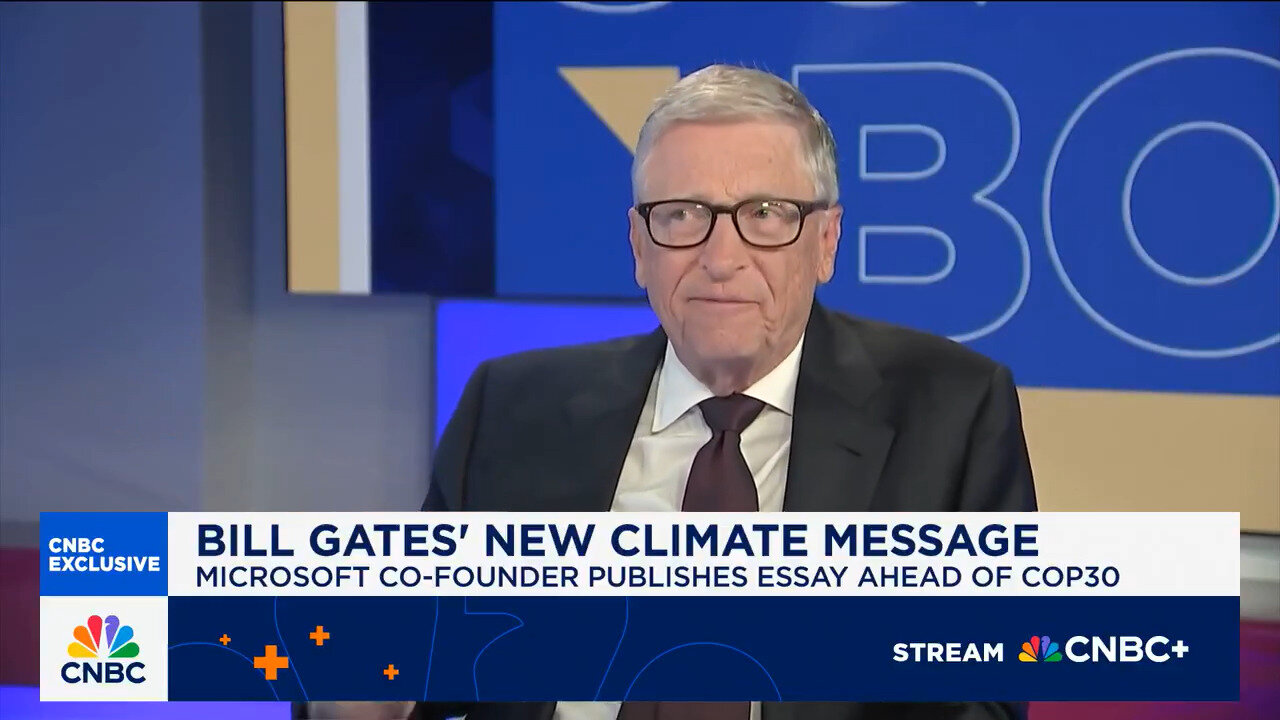 Bill Gates Admits There IS NO Climate Emergency… It Was All A Lie To Increase Their Obscene Wealth