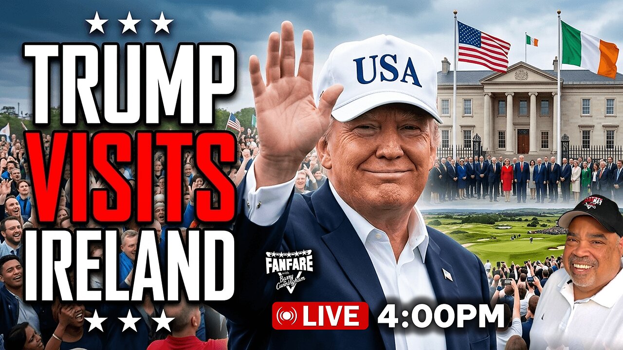 President Trump Visits Ireland | Fake Trump Supporters Showing Their True Colors! & More News!