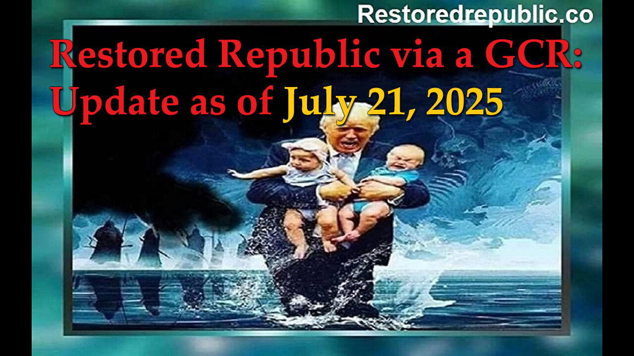 Restored Republic via a GCR Update as of July 21, 2025