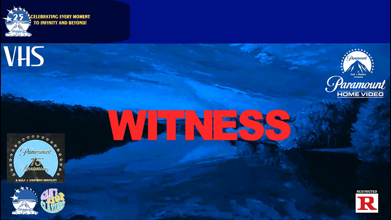 Opening and Closing to Witness (1985 Film) 1986 A.D. VHS [Special Collectors Series]