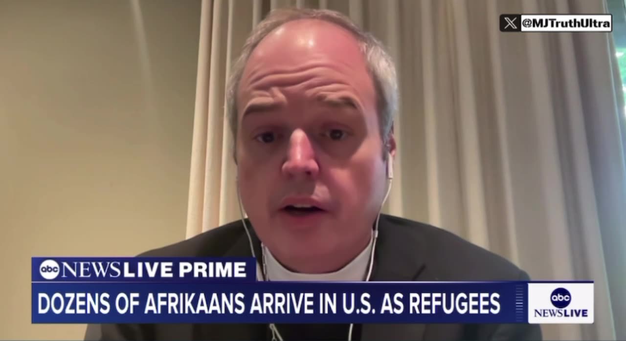 Episcopal Church Bishop Sean Rowe says it will not assist in resettling White South African refugees