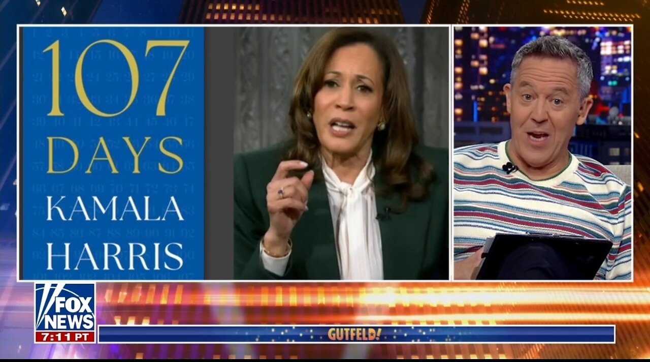 Gutfeld Mocks Kamalas Book: Fourth Grade Reading Level