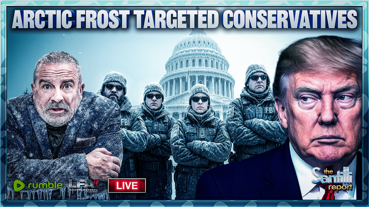 ARCTIC FROST: VERY HIGHEST LEVELS OF BIDEN WHITE HOUSE & DOJ TARGETED CONSERVATIVES | THE SANTILLI REPORT 10.27.25 1PM