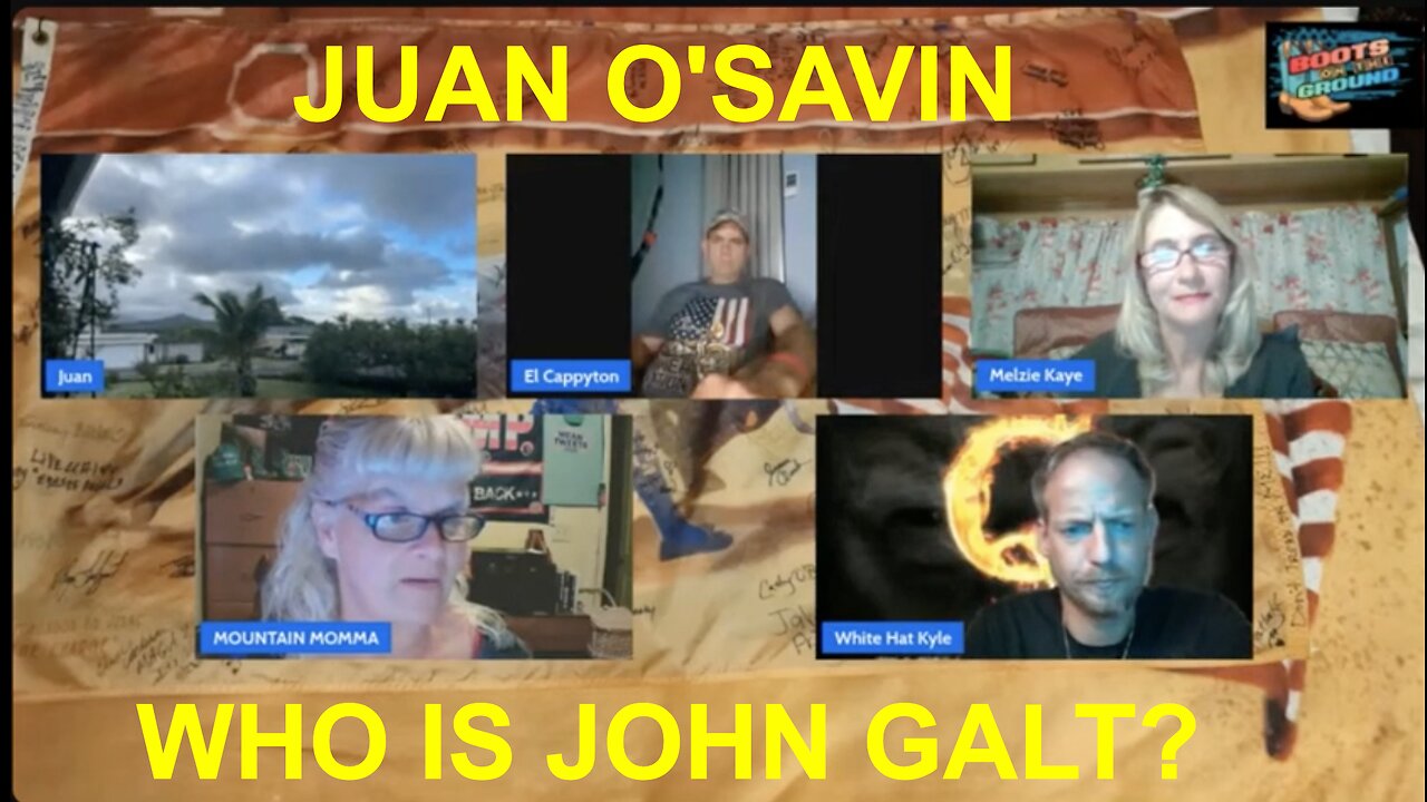 Juan O Savin - Ministries in the Congo, Trumps Trolling. WHO IS John Galt? SGANON