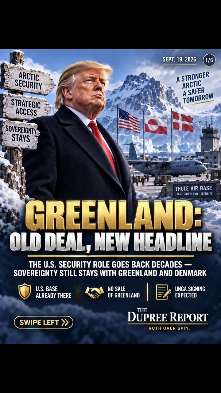 Greenland Deal: New Agreement, Decades-Old Partnership thumbnail