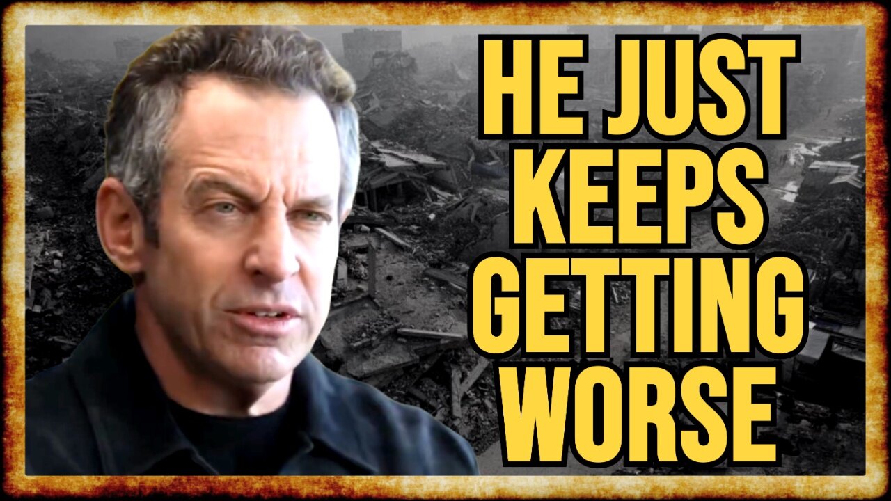 Sam Harris Says Trump Deserves NOBEL PEACE PRIZE For VERY DUMB Reason