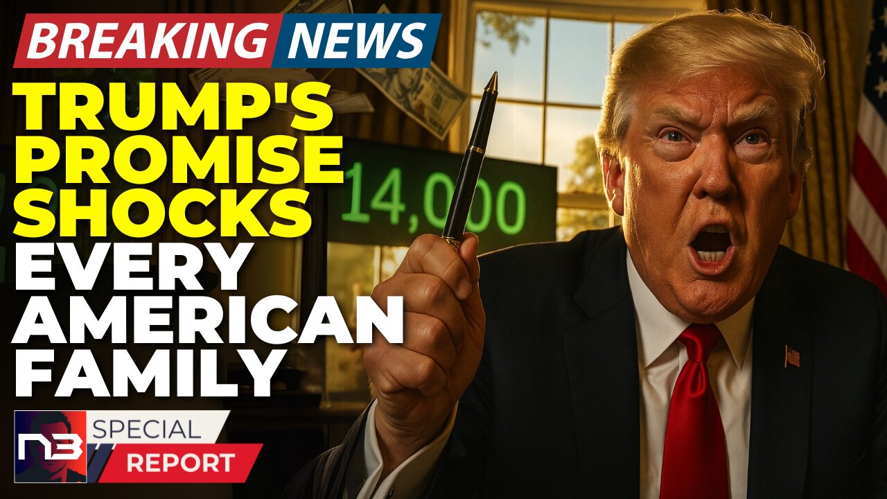 🚨BREAKING: Trump Just Promised Every Family Something Thatll Make Your Jaw Drop to the Floor