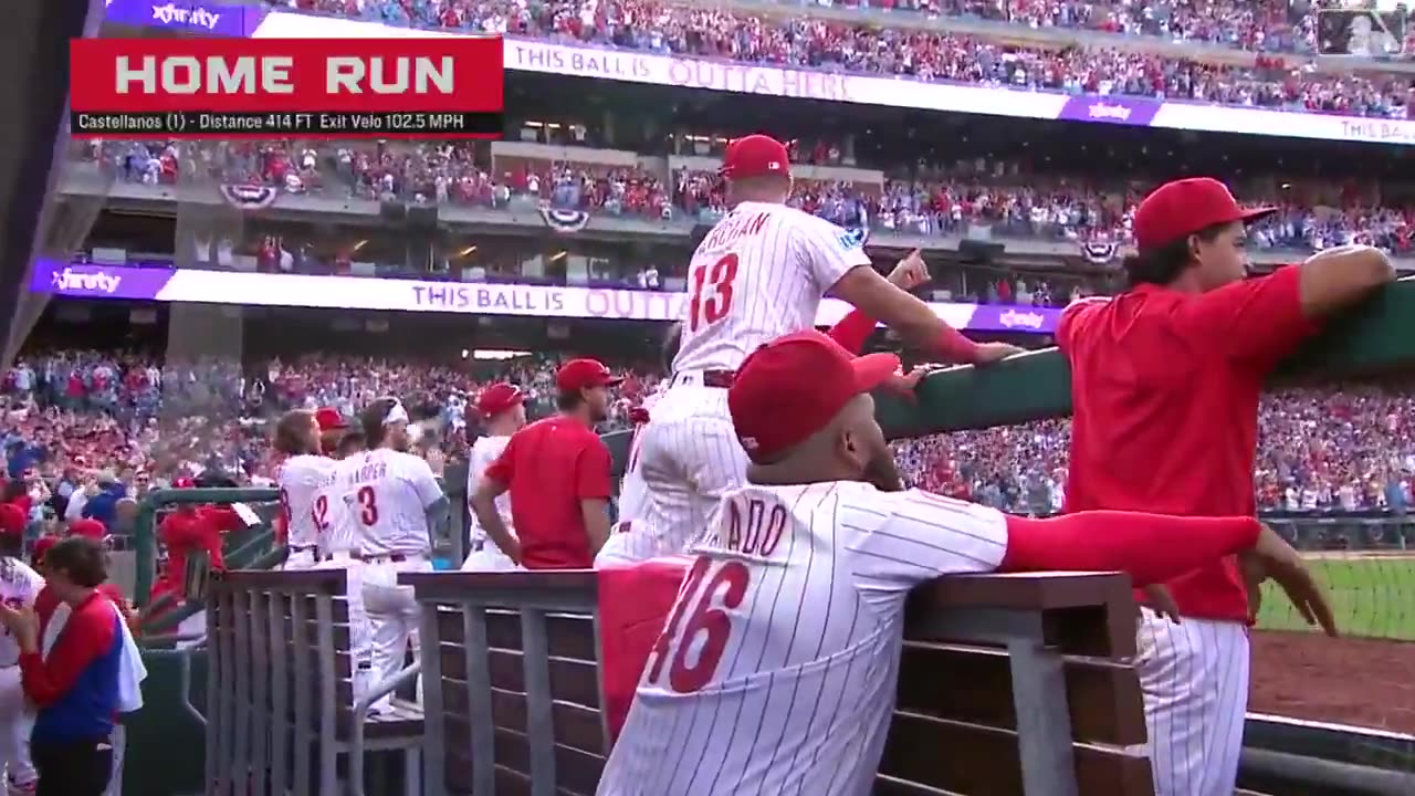 MLB - Max Kepler and Nick Castellanos go back-to-back for the @Phillies ๐ช
