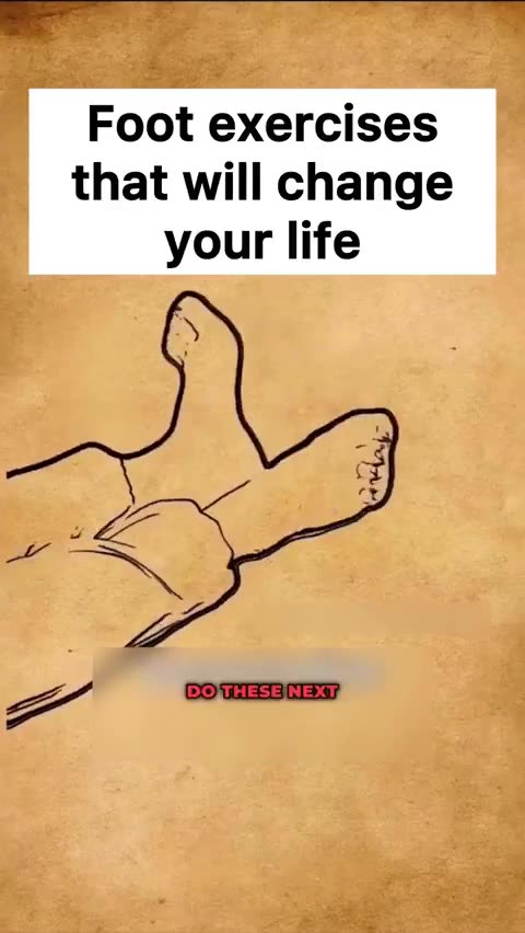 Foot exercises that will change your Life 🦶