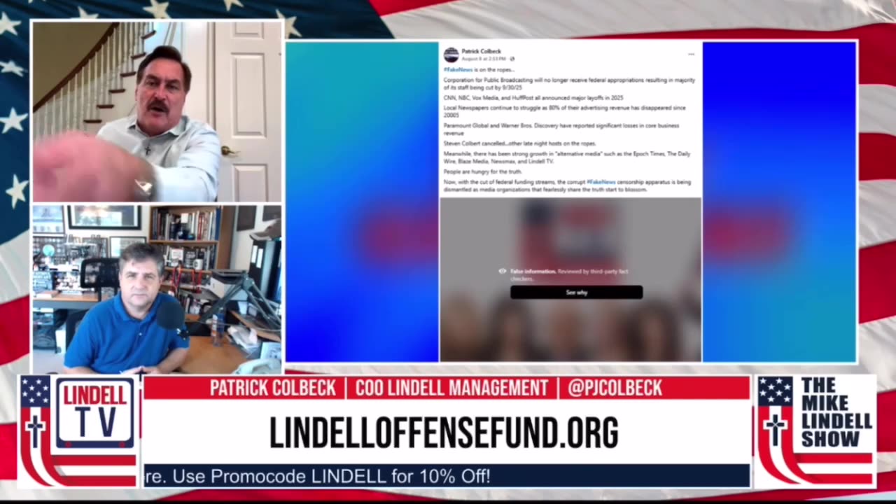 Wake up! Mike Lindell goes after Trump in unhinged live TV meltdown