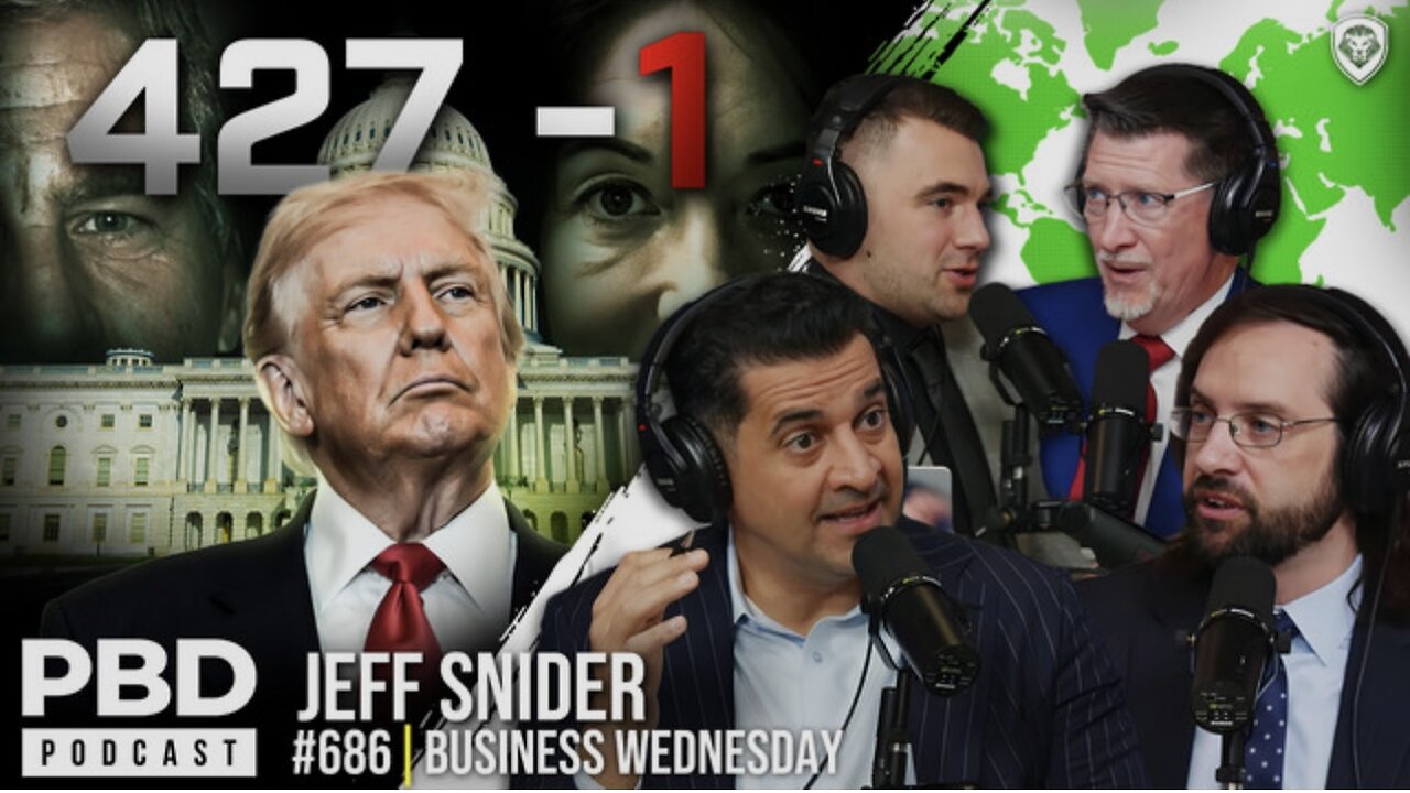 Epstein Bill Passes, Trumps Piggy Slam & MBS Visit, Bitcoin Freefall + Tim Cook Steps Down?