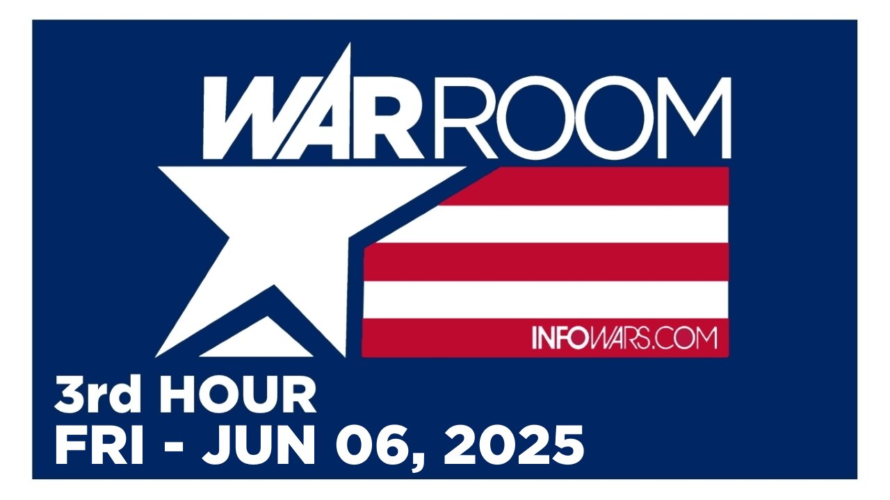 WAR ROOM [3 of 3] Friday 6/6/25 • COMEDIAN BEN BANKAS - MAKING JOKES GREAT AGAIN • Infowars