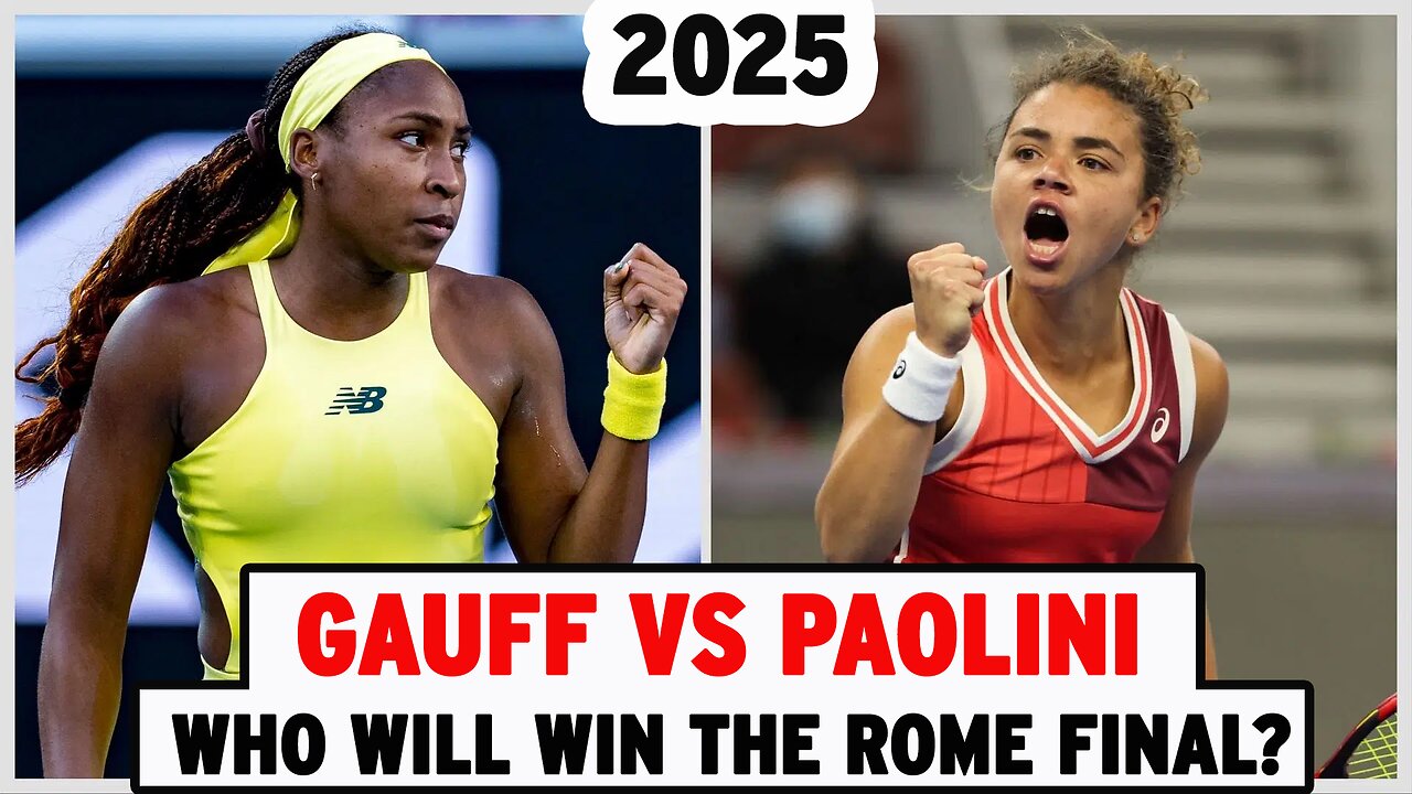 Coco Gauff vs Jasmine Paolini – Rome Open 2025 Final Preview & Prediction | NEWSDRIFT