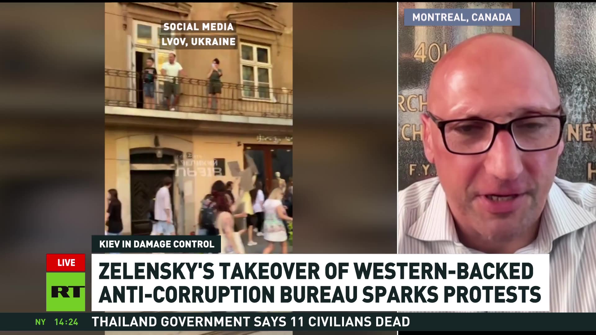 Amazing that its taken this long for them to protest en masse — Dimitri Lascaris on Ukrainians