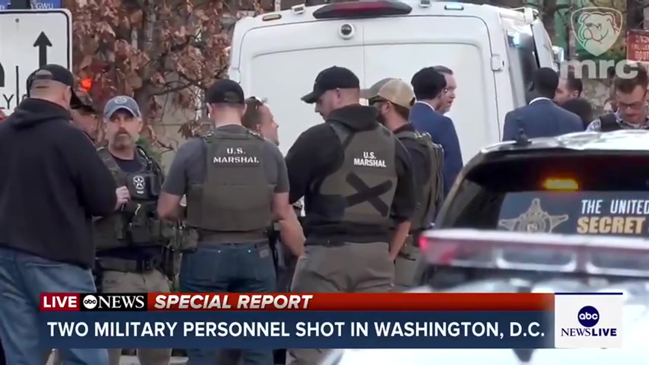 ABC blames Trumps immigration policies as the reason military and law enforcement are ＂targets＂