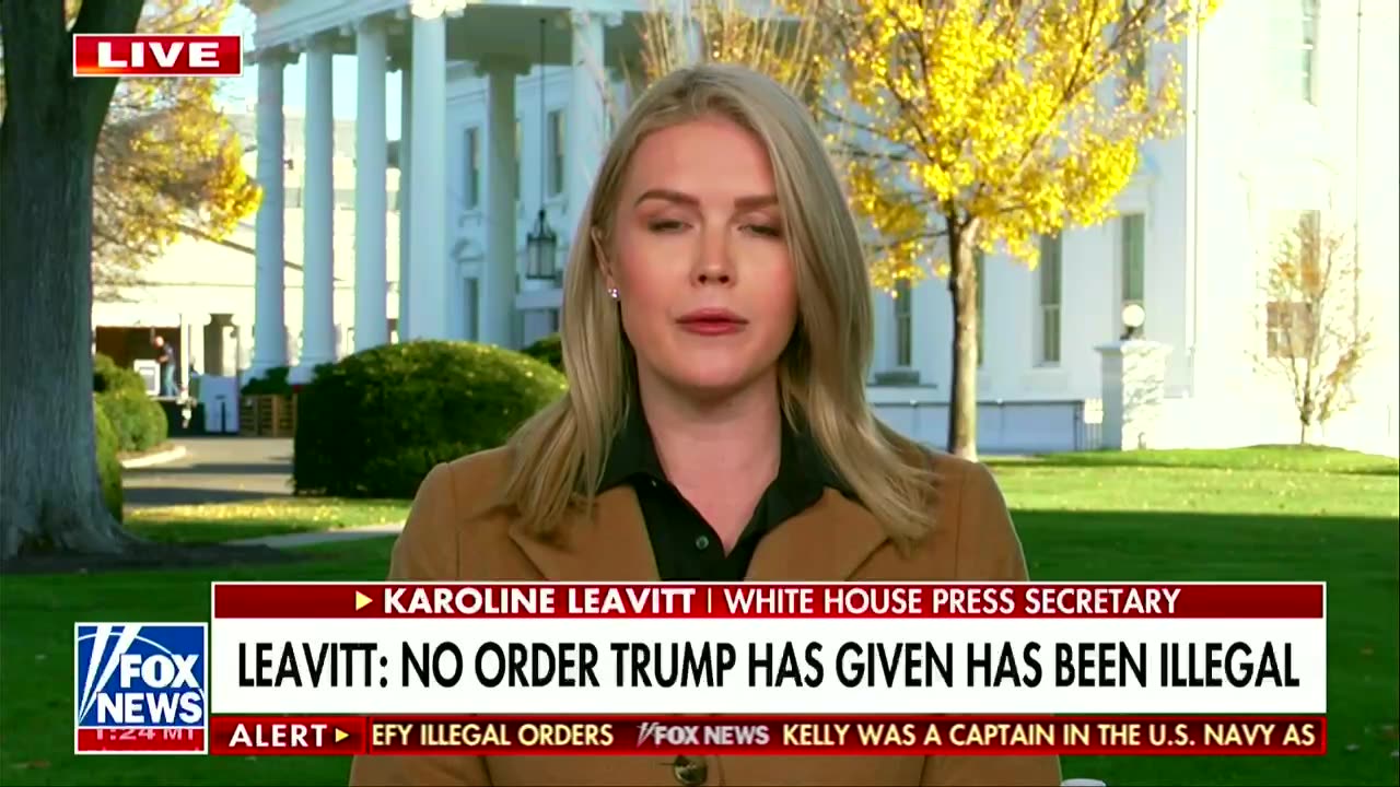Karoline Leavitt: Cant have soldiers asking if orders are legal