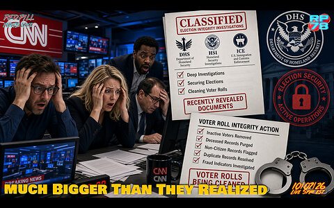 Stealth Mission To Secure Elections Has CNN In Panic on Red Pill News Live thumbnail