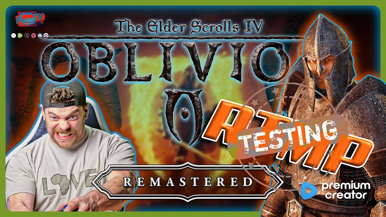 🔴 Gaming on Rumble | The Elder Scrolls: Oblivion (REMASTERED) | RTMP Testing