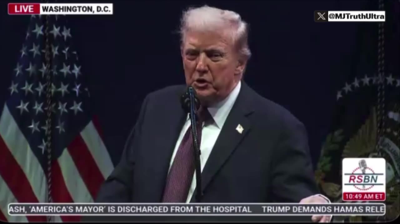 President Trump casually takes a swing at pedophile Tom Hanks