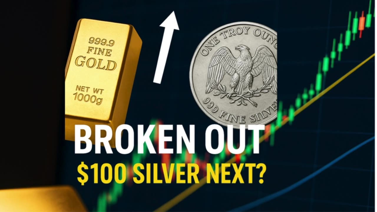 ⚠️Gold Has Officially Broken Out!📈 | Is $100 Silver Now Inevitable?