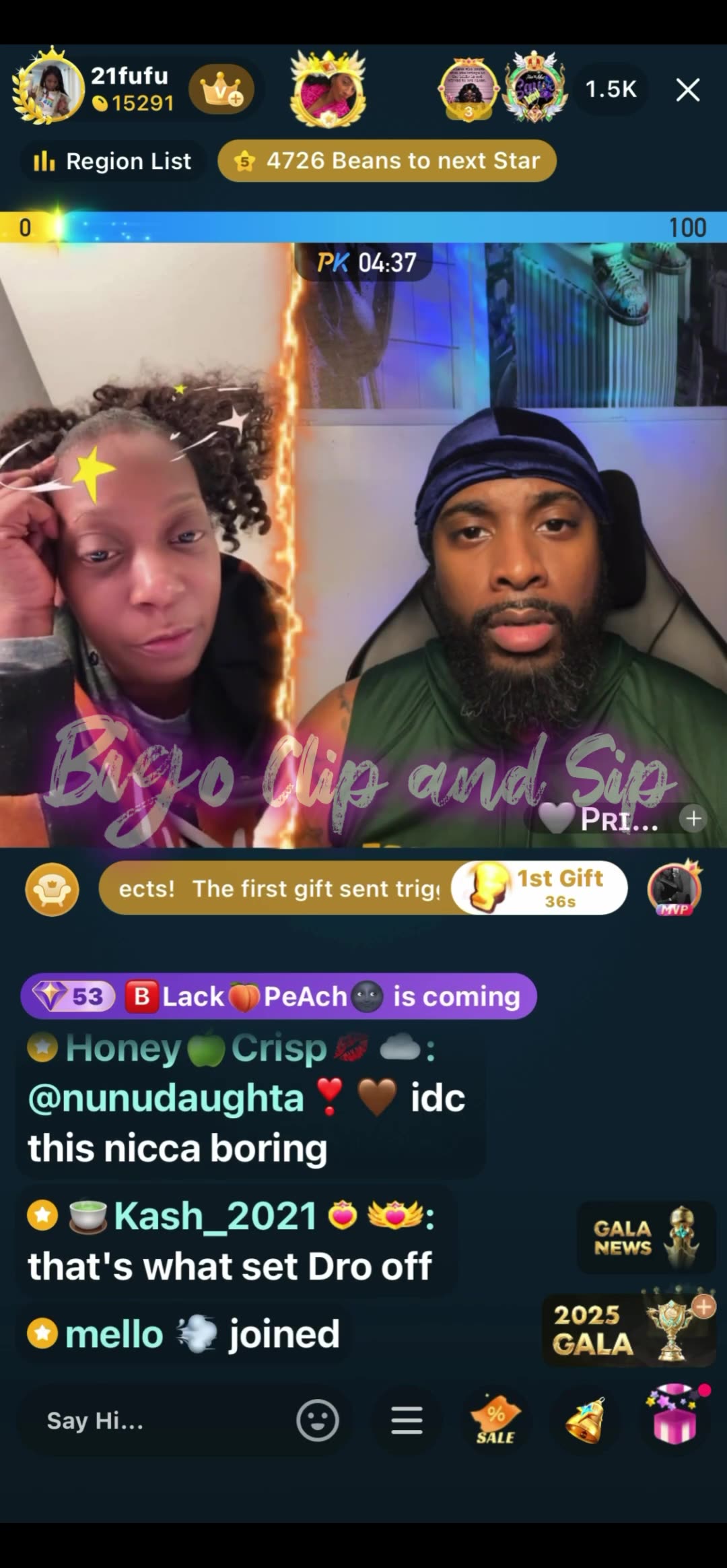 21 talks to Dell n Primo about how Droski did her 11/25/25 #bigoclipandsip