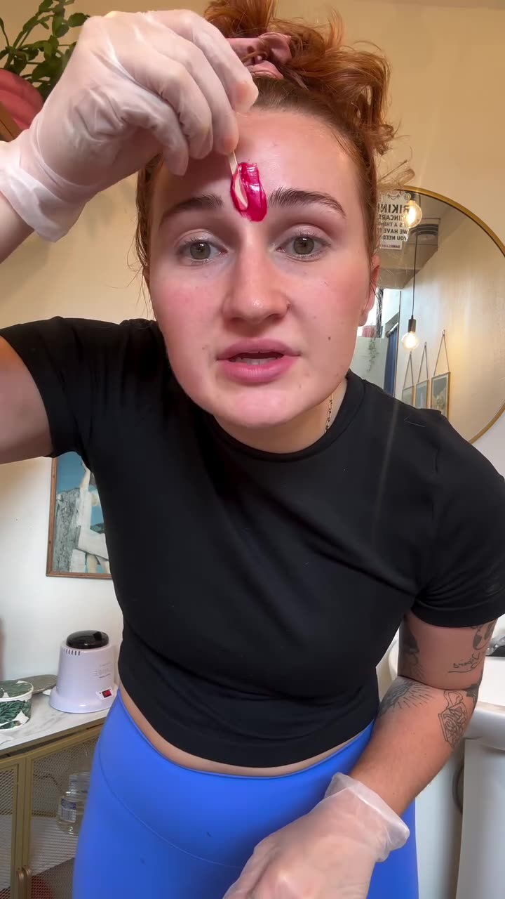 Full Face Waxing with Sexy Smooth Cherry Desire | @barexmckenna | Ohio Waxing Tips & Demo