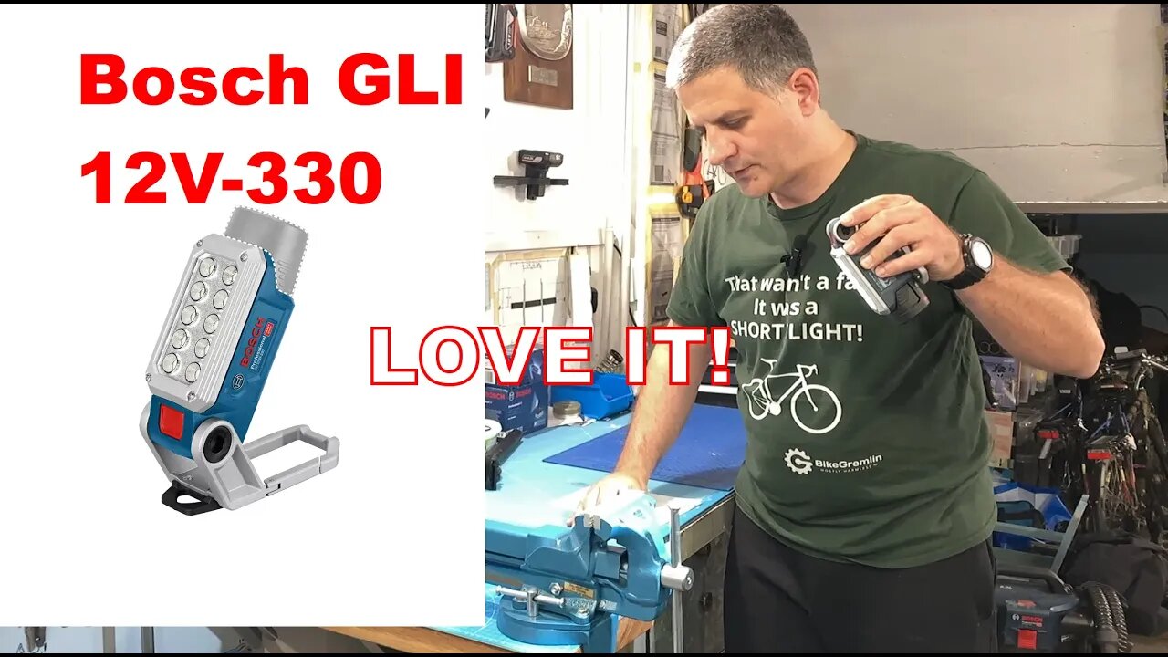 Bosch GLI 12V-330 Cordless Light - review