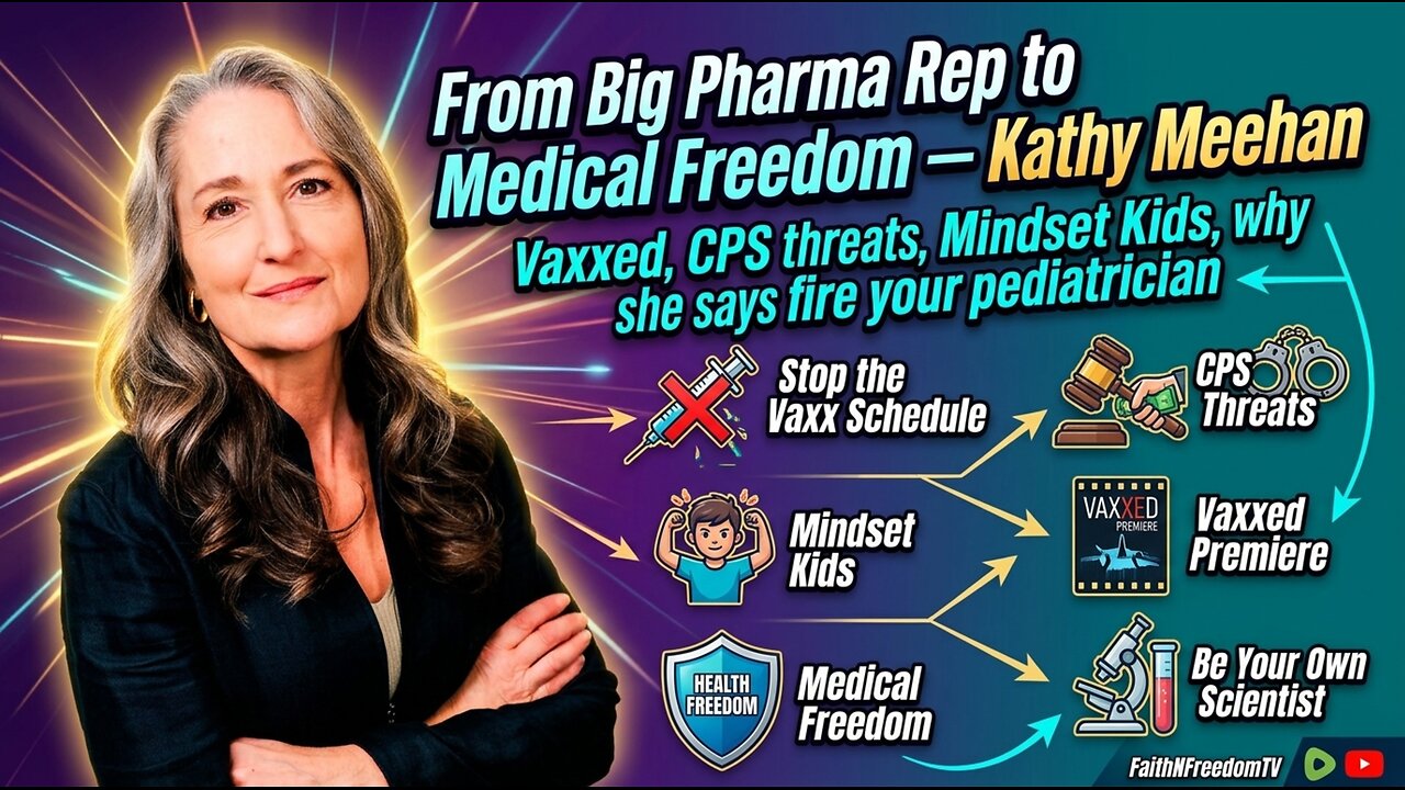 From Big Pharma Rep to Medical Freedom — Kathy Meehan. B2T Show, Sep 22, 2026
