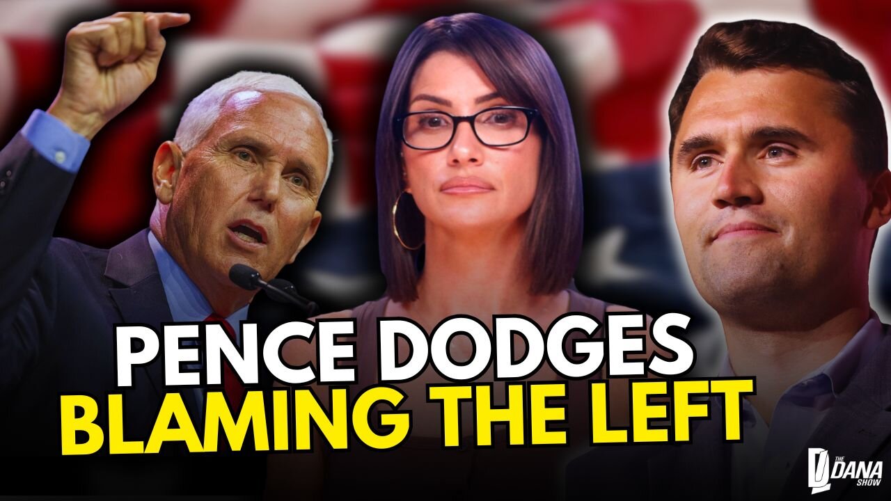 Mike Pence Plays Both Sides When Discussing Charlie Kirk Assassin??