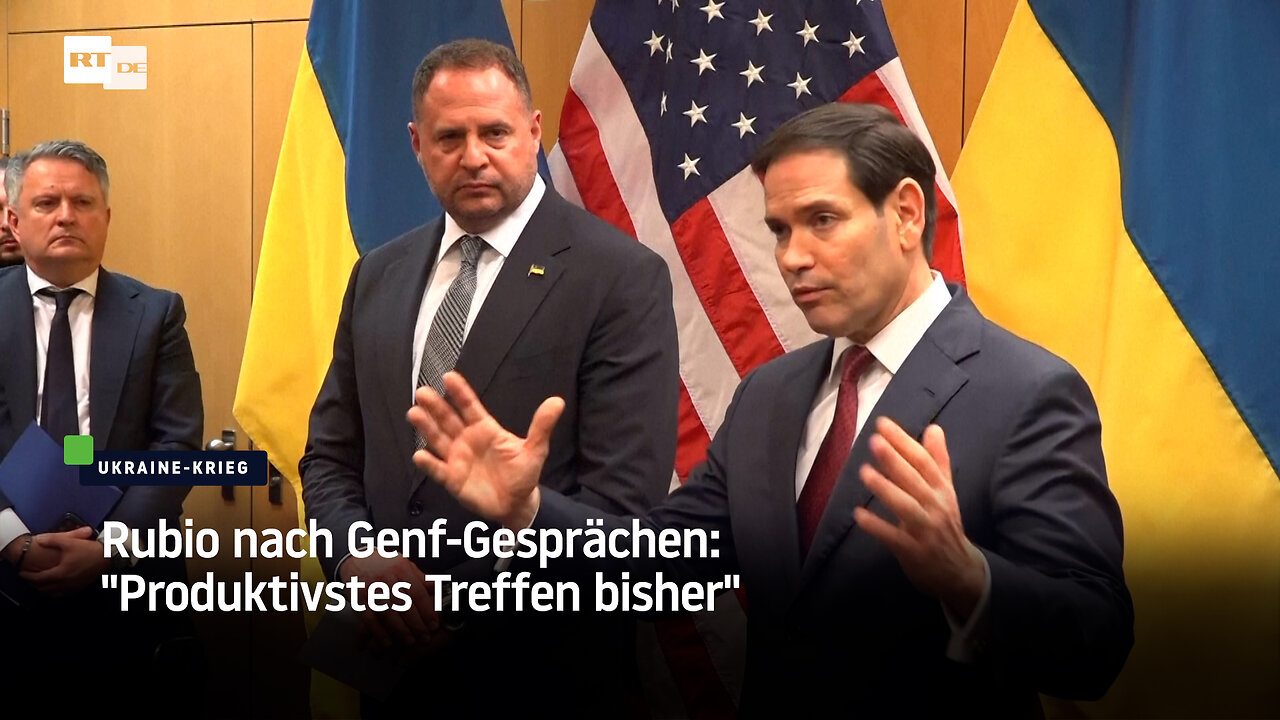 Rubio nach Genf-Gesprächen:Produktivstes Treffen bisher