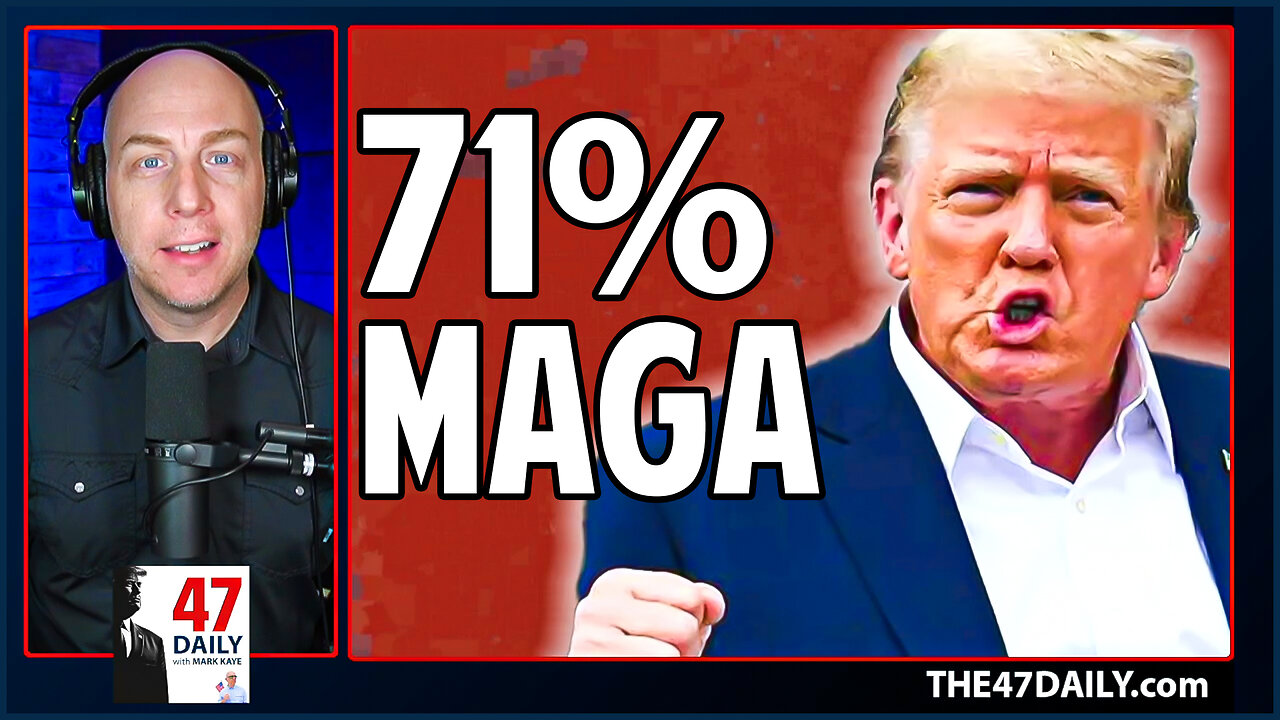 America Is Now 71% MAGA Thanks to President Trump!