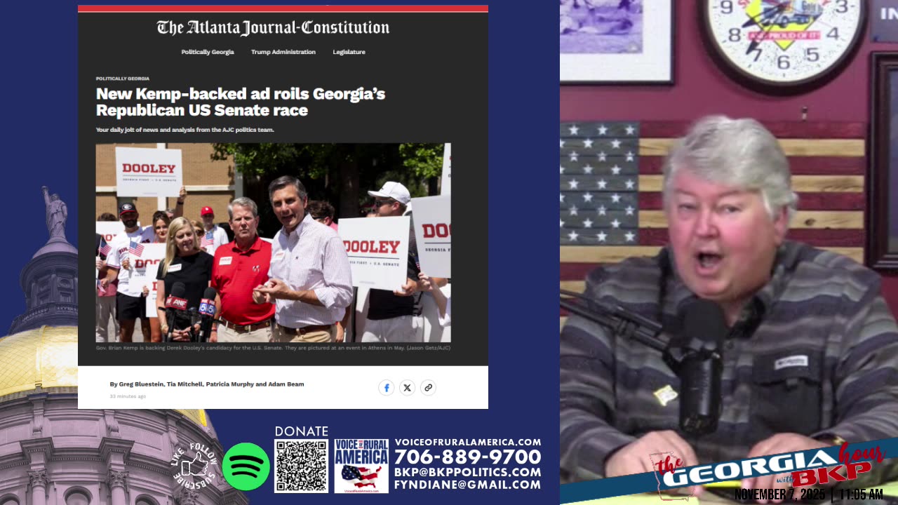 Georgia GOP Inferno: Ponzi Schemes, DOJ Threats, and a 2026 Bloodbath Brewing