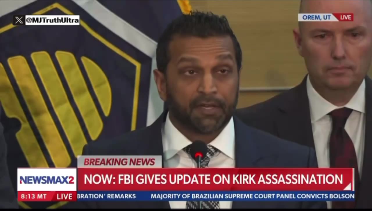 FBI Kash Patel Full Remarks: Shooter captured