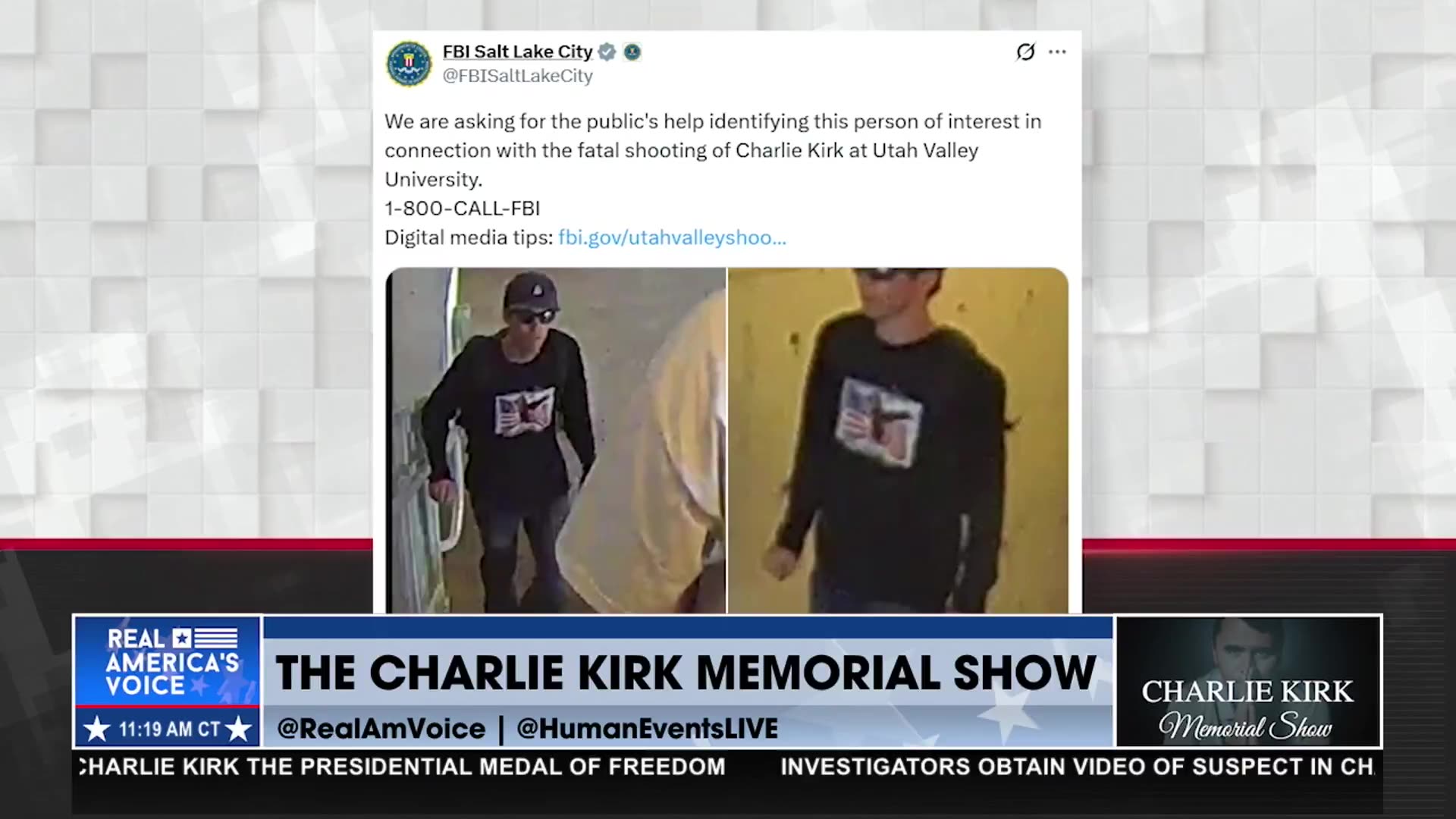 BREAKING FROM THE FBI