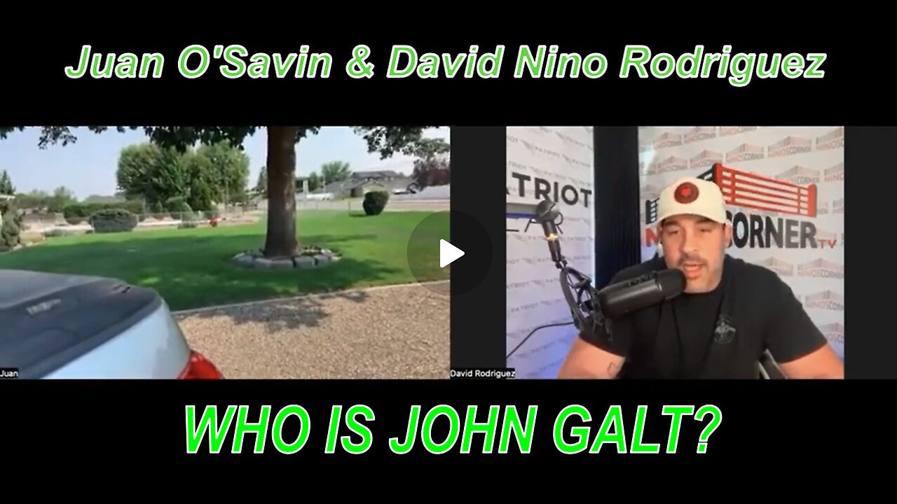 NINO W/ Juan OSavin The Obama China Connection - GITMO Is Ready. WHO IS JOHN GALT?