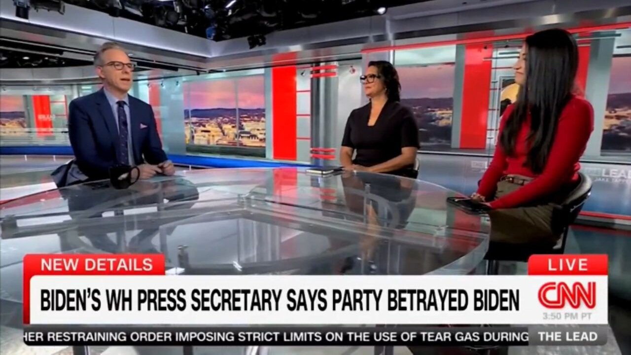 CNNs Jake Tapper Cuts To Commercial As Katie Miller Shares The DEI Truth About Karine Jean-Pierre