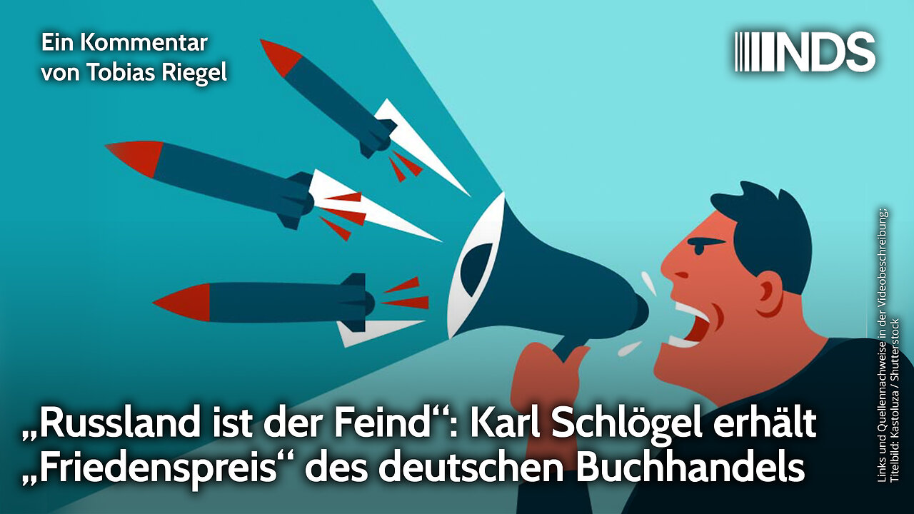 „Russland ist der Feind“: Karl Schlögel erhält „Friedenspreis“ des deutschen Buchhandels | NDS