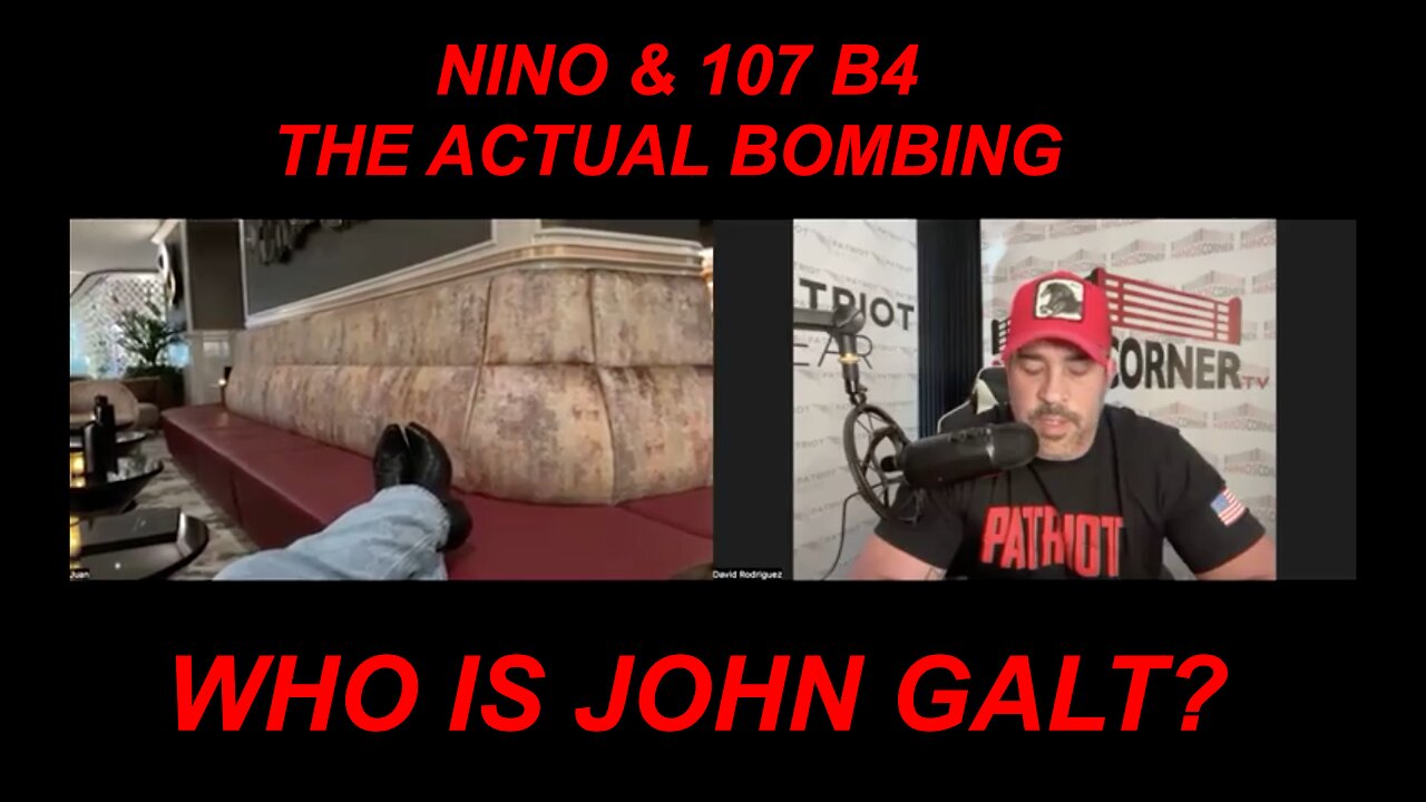 NINO W/ Juan OSavin World Awaits Trumps Decision...Countdown Begins WHO IS John Galt?