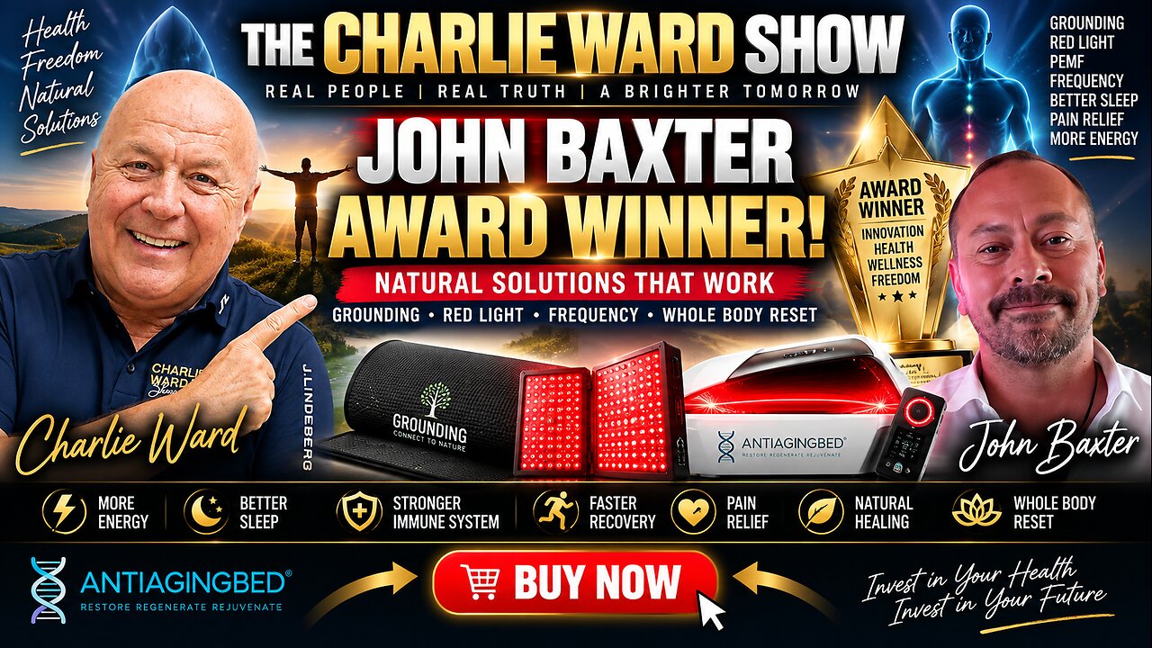JOHN BAXTER WINS TESLA AWARD! The Technology Behind His Health Breakthrough | Charlie Ward thumbnail