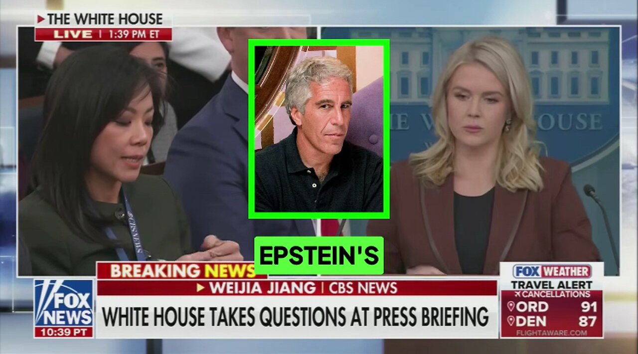 Karoline Leavitt fires back at reporter who suggests Trump committed sex crimes with Epstein