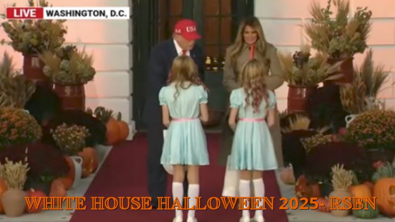 WHITE HOUSE HALLOWEEN 2025 - RSBN 10 30 2025