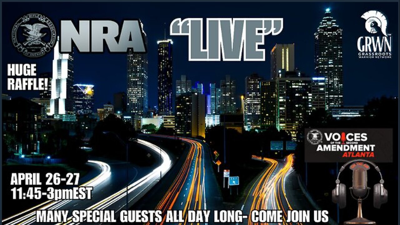 Livestreaming April 26, 2025 @ 11:45 a.m. EDT from Atlanta, Georgia