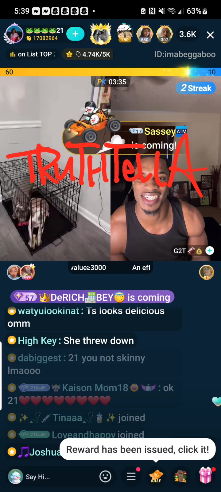 DROSKI & 21BADBITCH BUY A 2ND DOG LINE WITH G2T