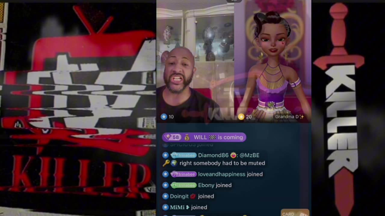 TRINA B LIVE DISCUSSING LADY BEE & Gray Hair
