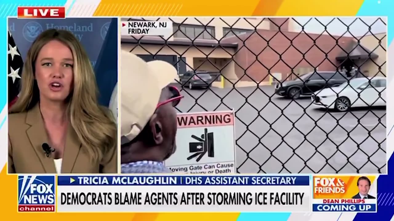 DHS Assistant Secretary Responds to Democrats Crying Victim After Storming ICE Facility