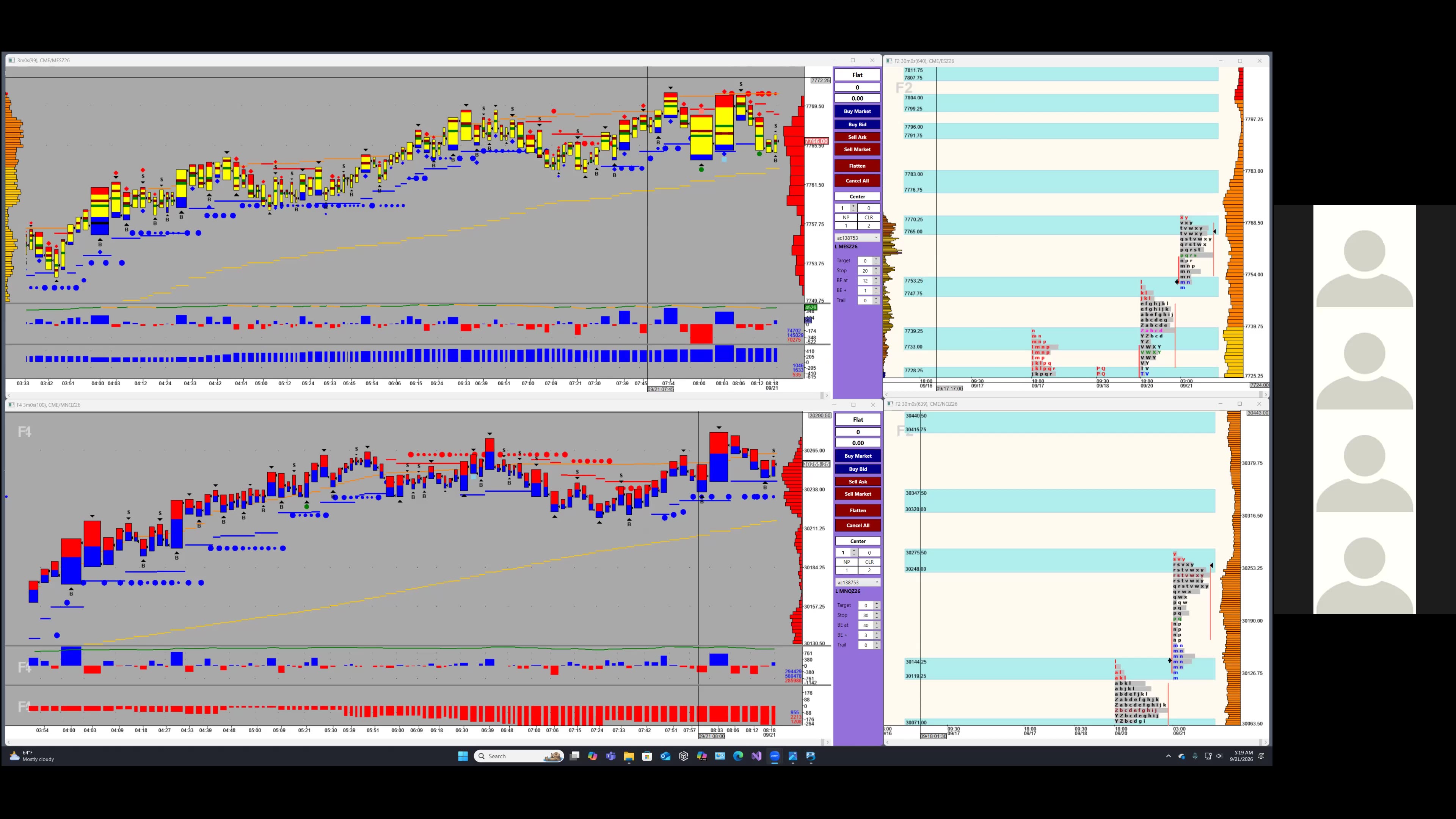 Bluewater Pre-Market for Sep 21