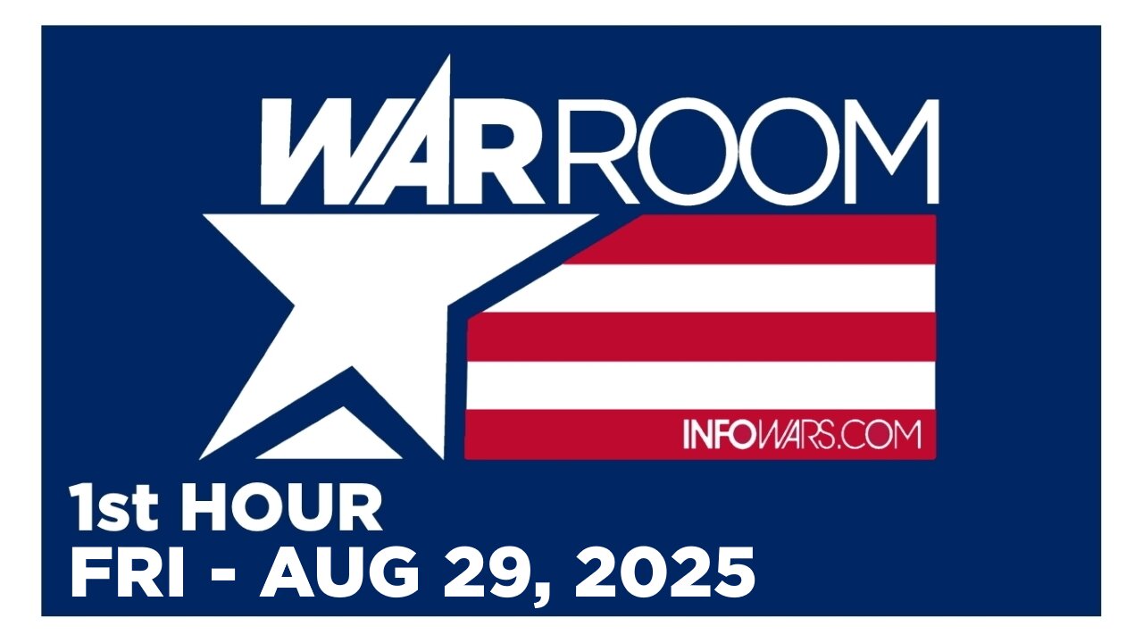 WAR ROOM [1 of 3] Friday 8/29/25 • THE TRUMP EFFECT - News, Reports & Analysis • Infowars