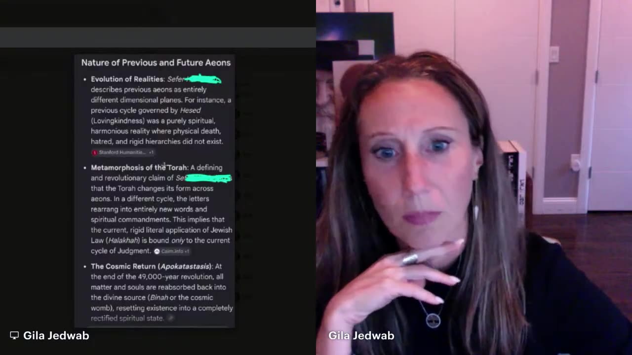 The Concept of Aeons and how they Transform the Torah (8/16/26)