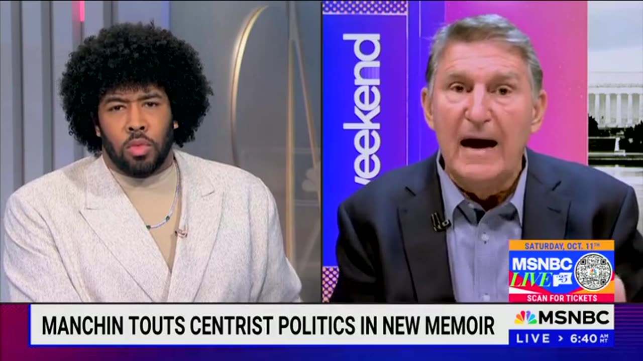 Joe Manchin Tells MSNBC Which Second-Term Trump Moves He Supports